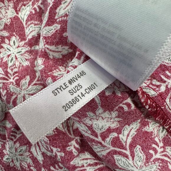 Madewell Dress Womens 10 Puff-Sleeve Mini Eloise Floral Smocked Romantic V Neck - Picture 7 of 13